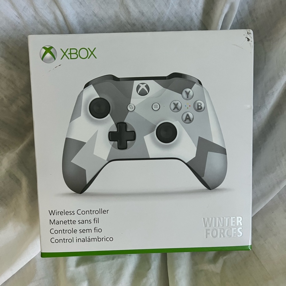 XBox One Wireless Controller- Limited Edition Winter Forces, NWOT
